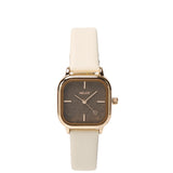 Genuine Leather Watch Strap 14mm - Rose Gold (Khaki)
