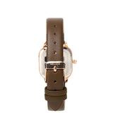 Genuine Leather Watch Strap 14mm - Rose Gold (Espresso)