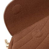 Hattie Flap Shoulder Bag (Brown)