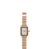 Betty Rose Gold Stainless Steel Analog Watches (Salmon)