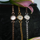 Anna Chain Strap Analog Watch (Rose Gold)