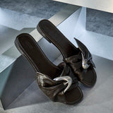 Lainey Woven Buckle Sandals (Espresso)
