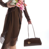 Lorey Flap Shoulder Bag (Coffee)