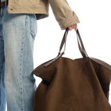 Wrenley Slouchy Tote Bag (Espresso)