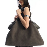Wrenley Slouchy Tote Bag (Grey)