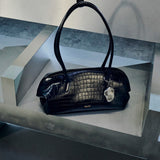 Colette Arc Bag (Charcoal)