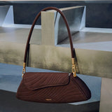 Hattie Flap Shoulder Bag (Espresso)