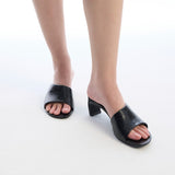 Marcela Heeled Sandals (Black)