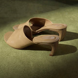 Marcela Heeled Sandals (Camel)