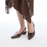 Sage Wedge Pumps (Espresso)