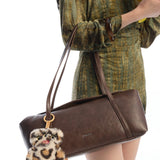 Urban Plush Shoulder Bag (Chocolate)