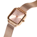 Roux Watch With 2 Straps Metal Analog (Rose Gold/Pink)