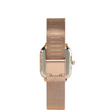 Roux Watch With 2 Straps Metal Analog (Rose Gold/Pink)