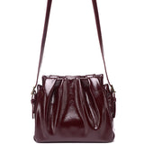 Donna Top Handle Bag  (Maroon)