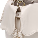 Hana Blossom Bucket Bag (Cream)