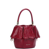 Hana Blossom Bucket Bag (Maroon)