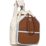 Loopa PlayShift Pickleball Bag ¨C Bucket Style Paddle Bag (Brown)