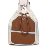 Loopa PlayShift Pickleball Bag ¨C Bucket Style Paddle Bag (Brown)