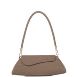 Hattie Flap Shoulder Bag (Taupe)