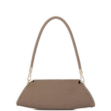 Hattie Flap Shoulder Bag (Taupe)