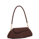 Hattie Flap Shoulder Bag (Espresso)