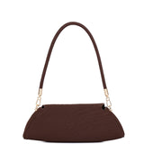 Hattie Flap Shoulder Bag (Espresso)