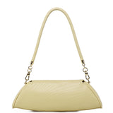 Hattie Flap Shoulder Bag (Light Yellow)