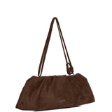 Esme Soft Pleat Shoulder Bag (Espresso)