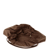 Esme Soft Pleat Shoulder Bag (Espresso)