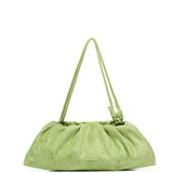Esme Soft Pleat Shoulder Bag (Green)