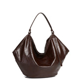 Eden Sculpted Hobo Bag (Espresso)