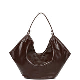 Eden Sculpted Hobo Bag (Espresso)