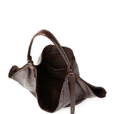 Eden Sculpted Hobo Bag (Espresso)