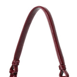 Eden Sculpted Hobo Bag (Maroon)
