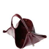 Eden Sculpted Hobo Bag (Maroon)