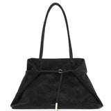 Rhea Linear Tote Bag (Black)