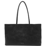 Rhea Linear Tote Bag (Black)