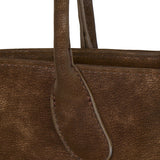 Rhea Linear Tote Bag (Coffee)