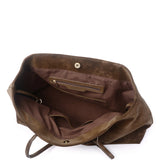 Rhea Linear Tote Bag (Coffee)