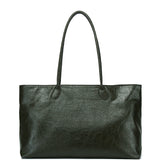 Rhea Linear Tote Bag (Dark Green)