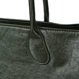 Rhea Linear Tote Bag (Dark Green)