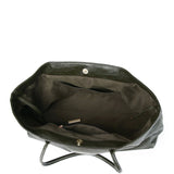 Rhea Linear Tote Bag (Dark Green)
