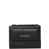 Candy Pop Top Zip Mini Wallet (Black)