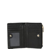 Candy Pop Top Zip Mini Wallet (Black)
