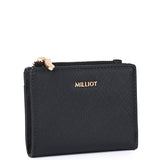Chic Me Top Zip Mini Wallet (Black)