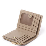 Chic Me Top Zip Mini Wallet (Khaki)