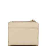 Chic Me Top Zip Mini Wallet (Beige)