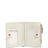 Blooming Garden Top Zip Mini Wallet (Cornsilk)