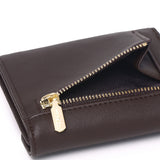 Velvora Mini Envelope Wallet (Coffee)