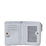 Grace Bifold Short Wallet (Light Blue)